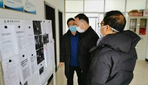 周金平先后到楚星公司、松滋肥業(yè)、實(shí)訓(xùn)基地和股份公司檢查疫情防控工作(圖3)